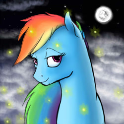 Size: 800x800 | Tagged: safe, artist:backlash91, artist:denmawarlight, imported from derpibooru, rainbow dash, female, solo