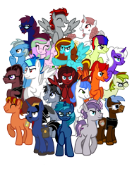 Size: 3959x5280 | Tagged: safe, artist:inkrose98, imported from derpibooru, oc, oc only, oc:antony c, oc:any pony, oc:brawny buck, oc:buc brony, oc:byter, oc:clover keen, oc:digibrony, oc:goldenfox, oc:hemno, oc:ilovekimpossiblealot, oc:ink rose, oc:jade the yonipony, oc:just some brony, oc:may b pony, oc:paleosteno, oc:past analysis, oc:redcord pony, oc:saberspark, oc:theory brony, oc:voice of reason, anypony, bronycurious, hat, ilony, paleosteno, saberspark, tudor cap