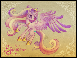 Size: 2040x1534 | Tagged: safe, artist:turonie, imported from derpibooru, princess cadance, female, solo