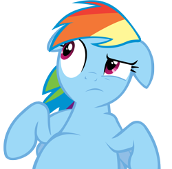 Size: 5000x4898 | Tagged: safe, artist:richhap, imported from derpibooru, rainbow dash, pegasus, pony, lesson zero, absurd resolution, belly, female, simple background, solo, transparent background, tubby wubby pony waifu, vector