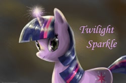 Size: 1100x726 | Tagged: safe, artist:art-surgery, imported from derpibooru, twilight sparkle, unicorn, female, glowing horn, horn, looking at you, solo, unicorn twilight