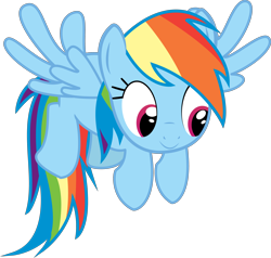 Size: 3130x2977 | Tagged: dead source, safe, artist:lockiesajt, imported from derpibooru, rainbow dash, pegasus, pony, female, simple background, solo, transparent background, vector