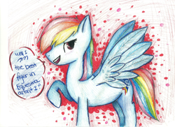 Size: 2296x1672 | Tagged: safe, artist:kitkat300, imported from derpibooru, rainbow dash, female, solo