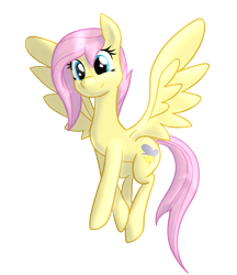 Size: 1365x1577 | Tagged: safe, artist:etiluos, imported from derpibooru, fluttershy, fanfic:a minor variation, a minor variation, alternate hairstyle, female, solo