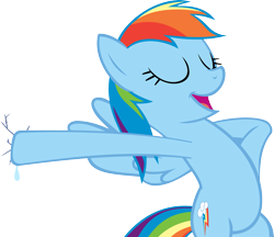 Size: 3465x3000 | Tagged: safe, artist:jaytizzle, imported from derpibooru, rainbow dash, the mysterious mare do well, female, simple background, solo, transparent background, vector