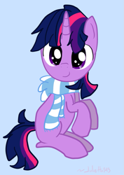 Size: 679x960 | Tagged: safe, artist:jayivee, imported from derpibooru, twilight sparkle, clothes, colt, dusk shine, male, rule 63, scarf, solo