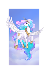 Size: 1024x1583 | Tagged: safe, artist:lemondevil, imported from derpibooru, princess celestia, female, solo