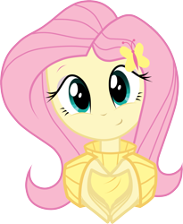 Size: 2545x3105 | Tagged: safe, artist:oathkeeper21, imported from derpibooru, fluttershy, equestria girls, clothes, female, heart, solo, sweater, sweatershy