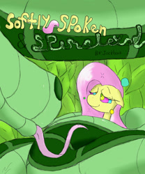 Size: 720x864 | Tagged: safe, artist:jockbock, imported from derpibooru, fluttershy, snake, coils, comic, cover, imminent vore, kaa, mind control, peril