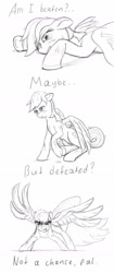 Size: 594x1419 | Tagged: safe, artist:sean mirrsen, imported from derpibooru, rainbow dash, sketch