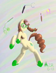 Size: 787x1019 | Tagged: safe, artist:sagebrushpony, imported from derpibooru, oc, oc only, oc:madmax, pony, unicorn, bipedal, glasses, magic, solo