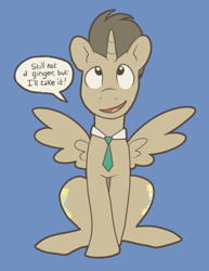 Size: 1487x1925 | Tagged: safe, artist:pixel-prism, imported from derpibooru, doctor whooves, time turner, alicorn, pony, alicornified, both cutie marks, doctor whoovesicorn, everyone is an alicorn, male, race swap, simple background, solo, whoovesicorn