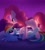 Size: 2222x2444 | Tagged: safe, artist:jacky-bunny, imported from derpibooru, pinkie pie, rainbow dash, pony, backlighting, bedroom eyes, duo, female, imminent kissing, lesbian, night, on back, pinkiedash, shipping, stars