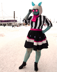 Size: 427x544 | Tagged: safe, artist:anakichi, imported from derpibooru, photo finish, human, cosplay, irl, irl human, photo, solo
