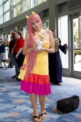 Size: 3456x5184 | Tagged: artist needed, safe, imported from derpibooru, fluttershy, human, am2, am2con, convention, cosplay, irl, irl human, photo