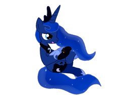 Size: 1024x768 | Tagged: safe, artist:spritebatso, imported from derpibooru, princess luna, gamer luna, female, simple background, sitting, solo, transparent background, wingless