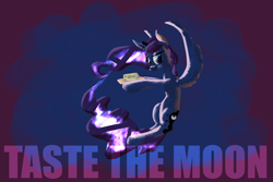 Size: 3000x2000 | Tagged: safe, artist:timeforsp, imported from derpibooru, princess luna, cheese, female, solo