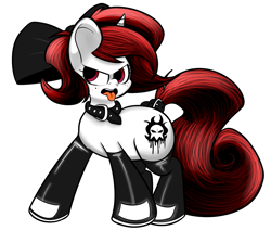 Size: 1095x927 | Tagged: safe, artist:extradan, imported from derpibooru, oc, oc only, oc:lilith, pony, unicorn, solo