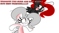 Size: 1280x717 | Tagged: safe, artist:albinon, imported from derpibooru, pinkie pie, oc, ask-albino-pie, sunburn