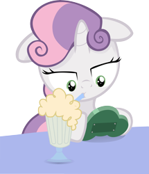 Size: 5695x6629 | Tagged: safe, artist:jan, artist:medio-cre, imported from derpibooru, sweetie belle, pony, unicorn, button's adventures, absurd resolution, female, filly, foal, gamer belle, joy boy, milkshake, simple background, solo, transparent background, video game