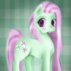 Size: 2267x2267 | Tagged: safe, artist:kyuniko, imported from derpibooru, minty, female, solo