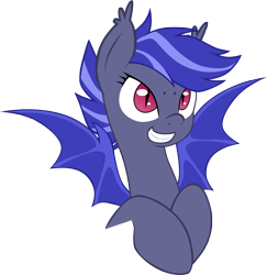 Size: 4768x4915 | Tagged: safe, artist:zee66, imported from derpibooru, oc, oc only, oc:night watch, bat pony, pony, absurd resolution, simple background, solo, transparent background, vector