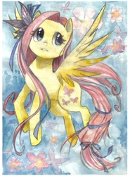 Size: 953x1290 | Tagged: safe, artist:paulina-ap, imported from derpibooru, fluttershy, female, solo