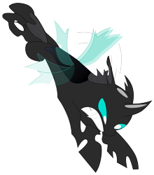 Size: 1370x1554 | Tagged: safe, artist:flutterflyraptor, imported from derpibooru, changeling, simple background, solo, transparent background, vector