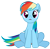 Size: 1070x1054 | Tagged: safe, artist:flutterflyraptor, imported from derpibooru, rainbow dash, female, simple background, solo, transparent background, vector