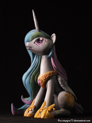 Size: 774x1033 | Tagged: safe, artist:frozenpyro71, imported from derpibooru, princess celestia, female, photo, sculpture, solo, traditional art