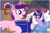 Size: 1024x683 | Tagged: safe, artist:zetared, edit, imported from derpibooru, princess cadance, twilight sparkle, alicorn, pony, unicorn, bed, bedtime story, book, cadance's bedtime stories, cthulhu, duo, exploitable meme, filly, h.p.lovecraft, horn, image macro, looking up, meme, reading, text, the call of cthulhu, wings, younger