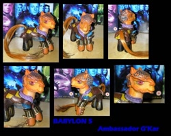 Size: 750x593 | Tagged: safe, artist:princessamalthea, imported from derpibooru, babylon 5, best villain is best, custom, customized toy, doll, g'kar, g3, irl, photo, solo, toy