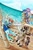 Size: 787x1195 | Tagged: safe, artist:brendahickey, idw, imported from derpibooru, applejack, captain hoofbeard, fluttershy, pinkie pie, rainbow dash, rarity, twilight sparkle, earth pony, pegasus, pony, unicorn, amputee, bound together, braid, braided tail, cover, eyepatch, female, jewelry, mane six, mare, mouth hold, peg leg, pirate, pirate ship, prosthetic leg, prosthetic limb, prosthetics, sword, sword fight, tied up, walking the plank