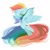 Size: 1000x1000 | Tagged: safe, artist:moyori, imported from derpibooru, rainbow dash, female, solo
