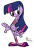 Size: 972x1420 | Tagged: safe, artist:spongefox, imported from derpibooru, twilight sparkle, crossover, female, solo, species swap, wander over yonder