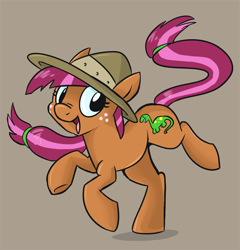 Size: 528x550 | Tagged: safe, artist:spainfischer, imported from derpibooru, oc, oc only, earth pony, pony, hat, solo