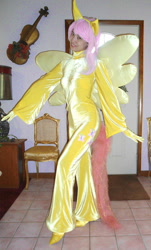 Size: 542x900 | Tagged: safe, imported from derpibooru, fluttershy, human, cosplay, irl, irl human, photo, solo