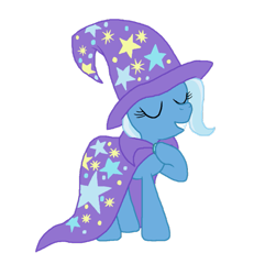 Size: 877x910 | Tagged: safe, artist:shiverbear, imported from derpibooru, trixie, pony, unicorn, female, mare, solo