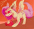 Size: 900x754 | Tagged: safe, artist:catstea, imported from derpibooru, fluttershy, bat pony, pony, bats!, apple, female, flutterbat, race swap, solo