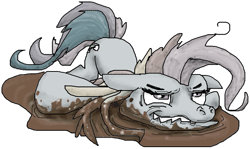 Size: 659x392 | Tagged: safe, artist:colossalstinker, imported from derpibooru, rainbow dash, rainbow dash (g3), discorded, female, g3.5, solo