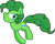 Size: 1122x903 | Tagged: safe, artist:colossalstinker, imported from derpibooru, pinkie pie, female, greenie pie, recolor, solo