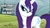 Size: 1280x720 | Tagged: safe, imported from derpibooru, rarity, everypony's straight for rarity, female, image macro, solo