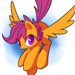 Size: 600x600 | Tagged: safe, artist:30clock, imported from derpibooru, scootaloo, female, pixiv, solo