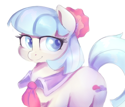 Size: 800x685 | Tagged: dead source, safe, artist:sirmasterdufel, imported from derpibooru, coco pommel, chubby, cute, female, solo