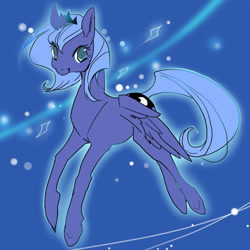 Size: 639x639 | Tagged: safe, artist:pasikon, imported from derpibooru, princess luna, female, s1 luna, solo