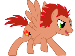 Size: 846x638 | Tagged: safe, imported from derpibooru, pegasus, pony, axel, disney, kingdom hearts, lea, ponified, simple background, solo, transparent background, vector