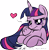 Size: 3804x3915 | Tagged: safe, artist:redapropos, imported from derpibooru, twilight sparkle, alicorn, pony, bedroom eyes, female, heart, mare, simple background, solo, transparent background, twilight sparkle (alicorn)