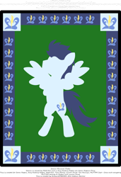 Size: 1024x1499 | Tagged: safe, artist:shikarispeeder, imported from derpibooru, soarin', pegasus, pony, male, minimalist, solo, stallion