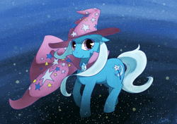 Size: 1736x1224 | Tagged: safe, artist:kuang-han, imported from derpibooru, trixie, pony, unicorn, female, mare, pixiv, solo