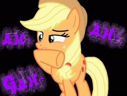 Size: 2048x1536 | Tagged: safe, artist:proponypal, imported from derpibooru, applejack, female, fetish, pre sneeze, sneezing, sneezing fetish, solo